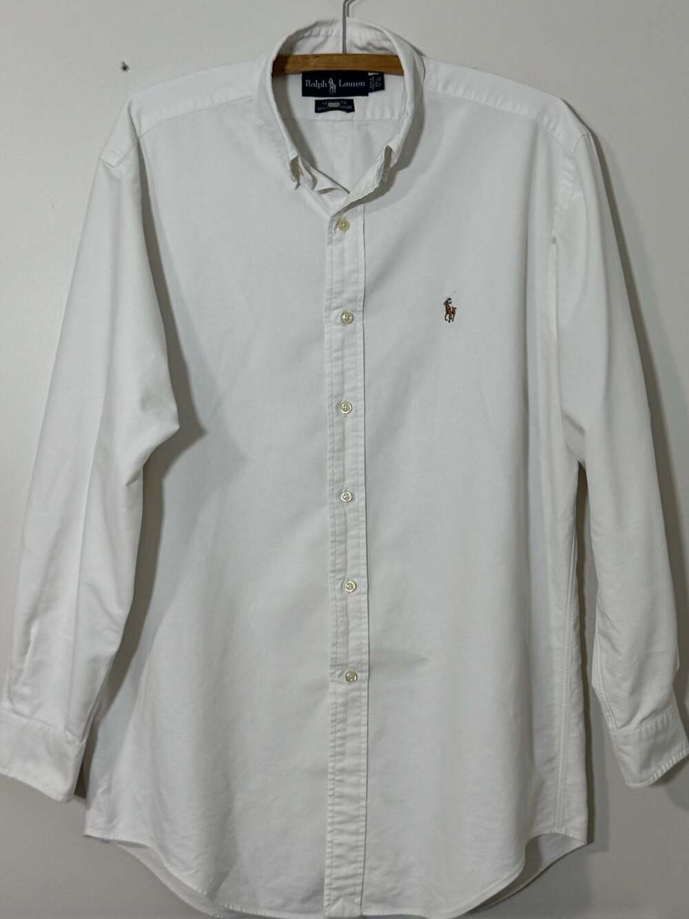 Polo Ralph Lauren Yarmouth Long Sleeve Dress Shirt - White